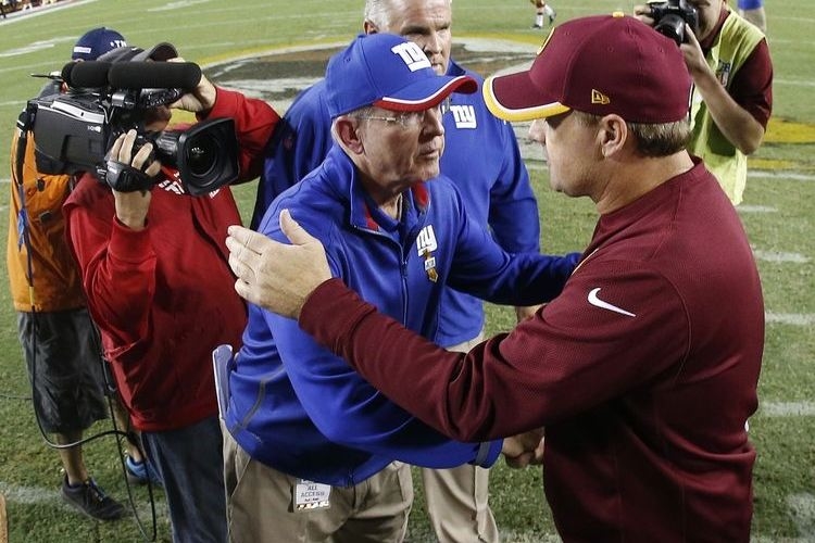 Tom Coughlin and Jay Gruden