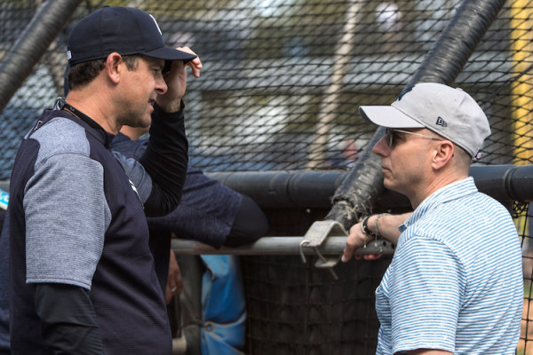 Aaron Boone and Brian Cashman
