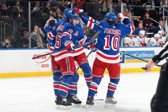 Rangers Podcast: Blowout in First Battle of New York Rangers Podcast: Blowout in First Battle of New York
