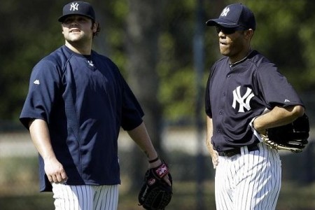 Joba Chamberlain and Mariano Rivera