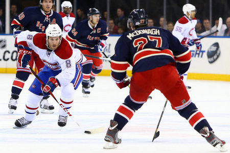 Ryan McDonagh and Brandon Prust