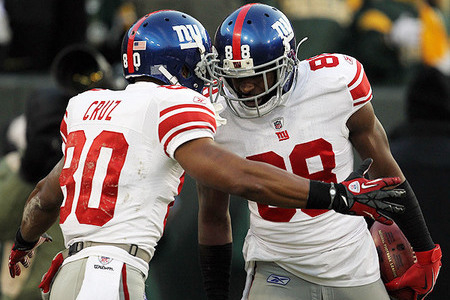 Victor Cruz and Hakeem Nicks