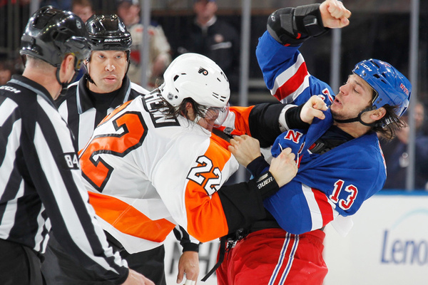 Philadelphia Flyers v New York Rangers