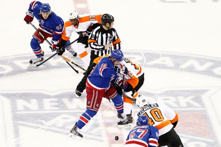 New York Rangers vs. Philadelphia Flyers