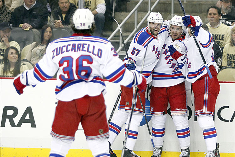 New York Rangers v Pittsburgh Penguins – Game One