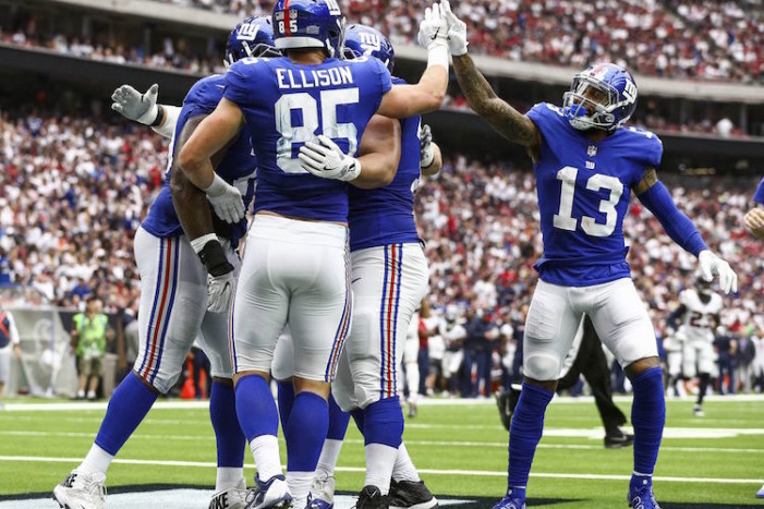 Giants-Texans Week 3 Thoughts: So This Is What It Feels Like to Win