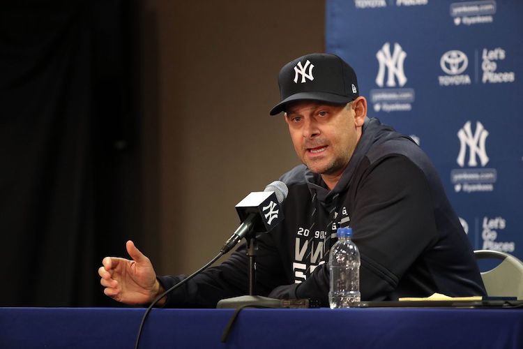 Aaron Boone on future as Yankees manager: 'I don't worry about it