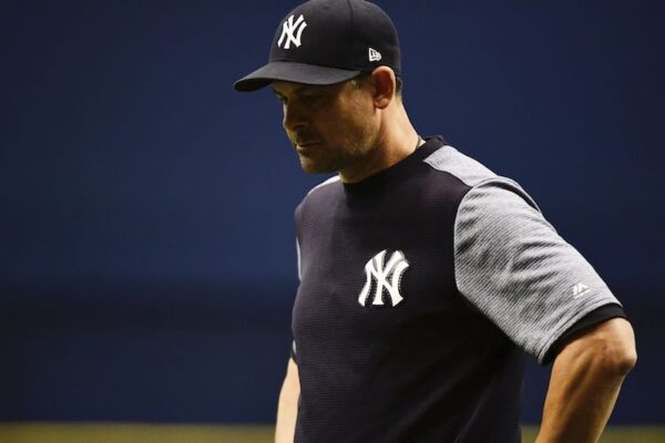 When Aaron Boone uses the word 'embarrassing,' he doesn't use it